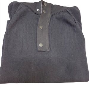 Express Knit Snap Collar with Hood Size Large